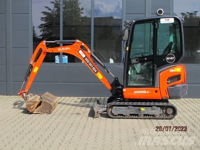 Kubota KX 019-4 Mini ekskavatoriai < 7 t