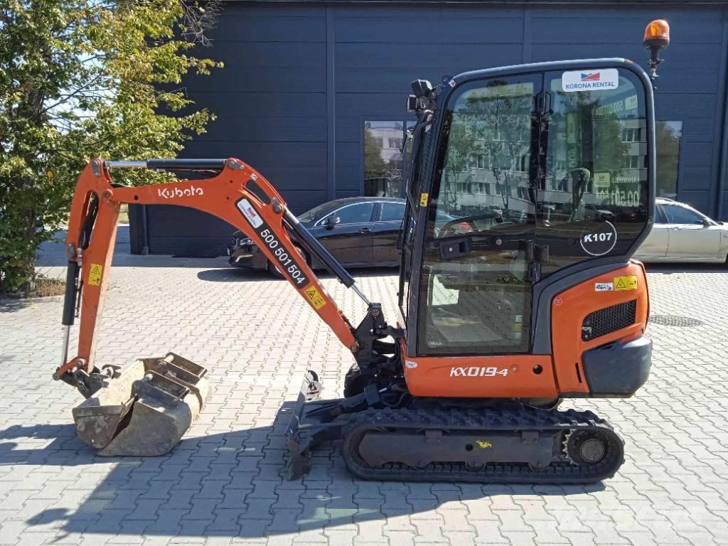 Kubota KX 019-4 Mini ekskavatoriai < 7 t