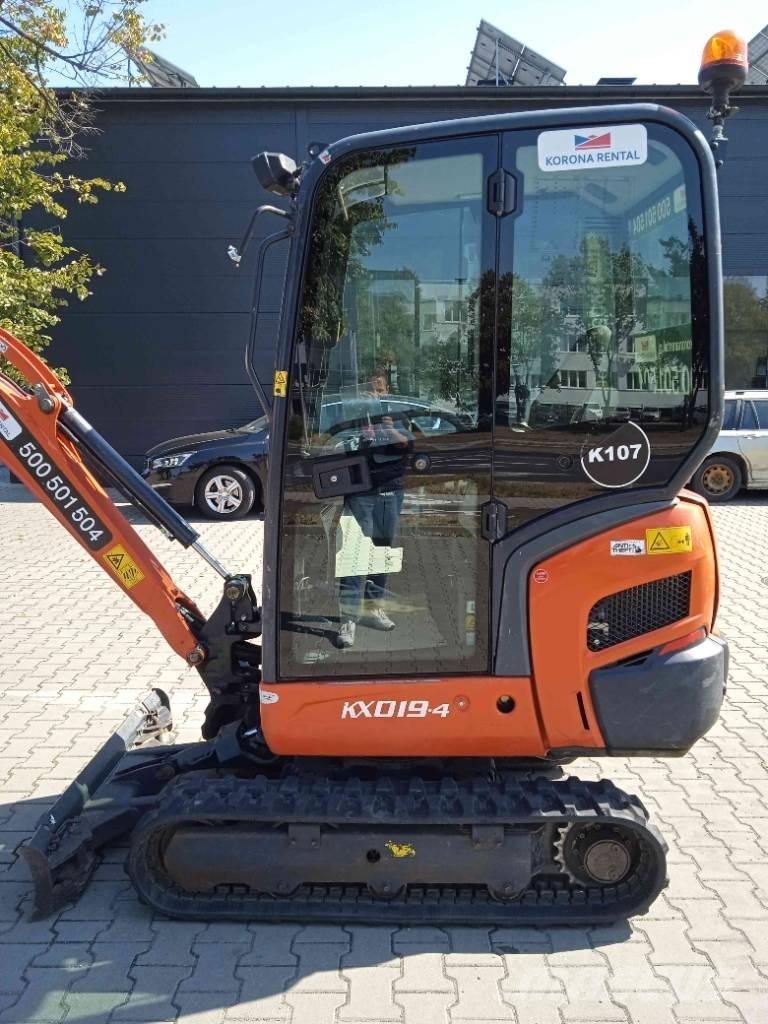 Kubota KX 019-4 Mini ekskavatoriai < 7 t