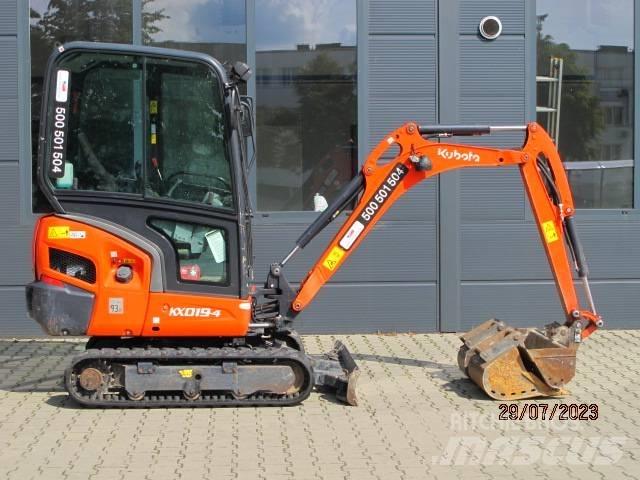 Kubota KX 019-4 Mini ekskavatoriai < 7 t