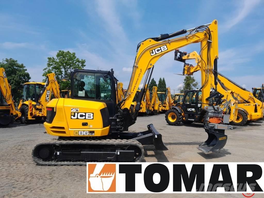 JCB 86 C-2 Vidutinės galios ekskavatoriai 7-12 t