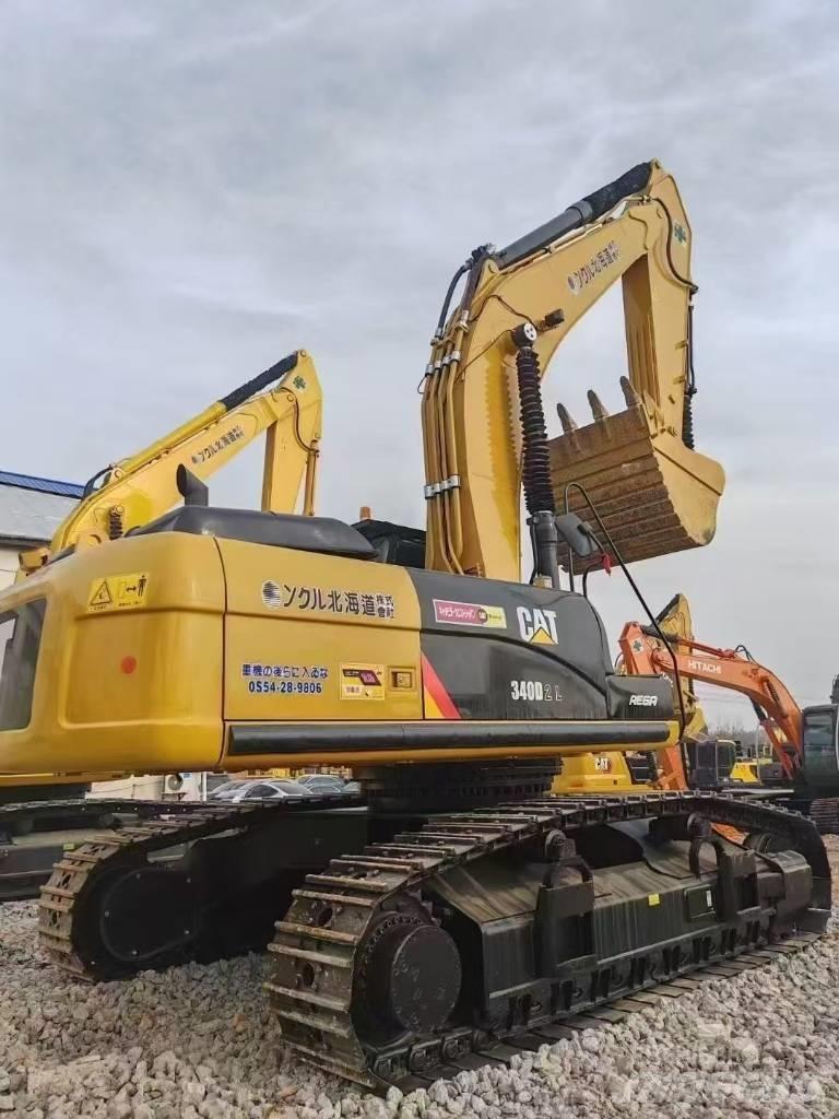 CAT 340D2L Vikšriniai ekskavatoriai