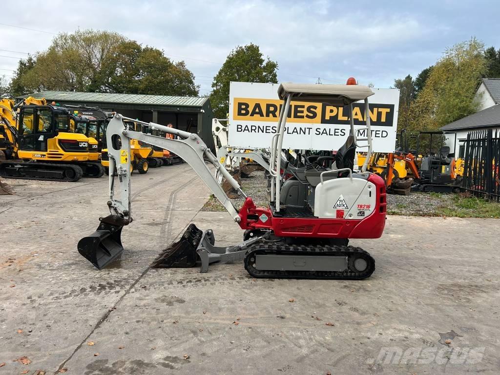 Takeuchi TB 216 Mini ekskavatoriai < 7 t
