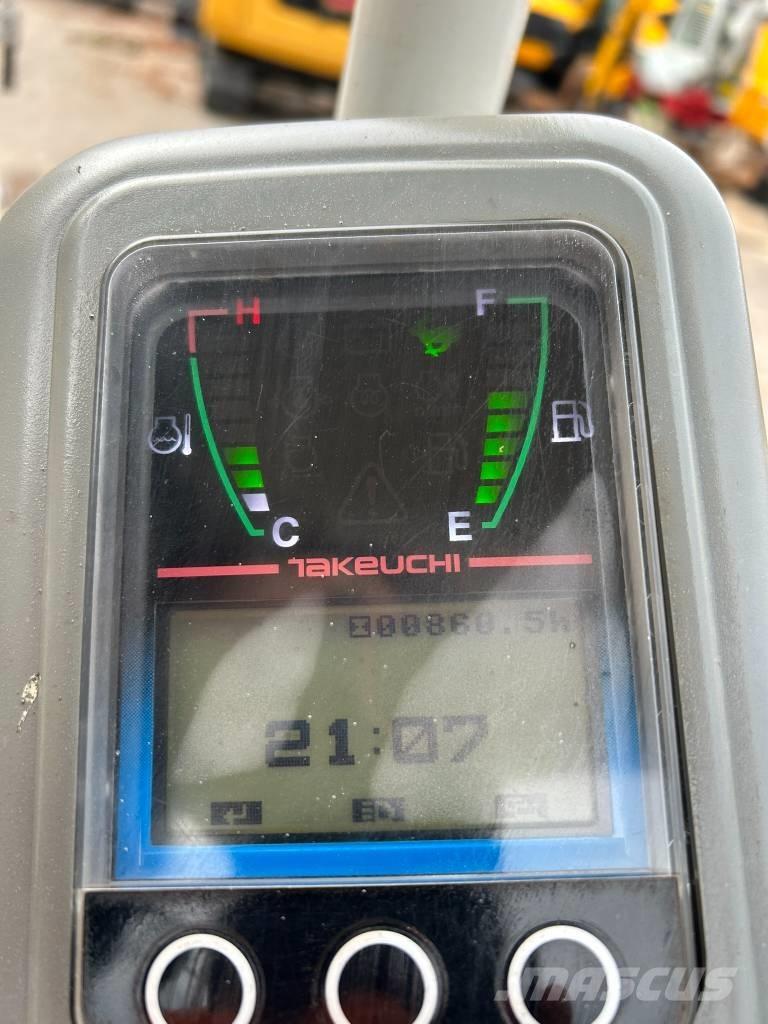 Takeuchi TB 216 Mini ekskavatoriai < 7 t