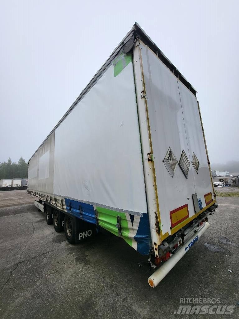Krone Curtain Mega Tentinės puspriekabės