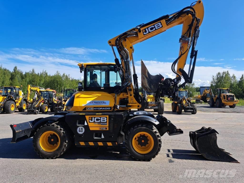 JCB Hydradig Ratiniai ekskavatoriai