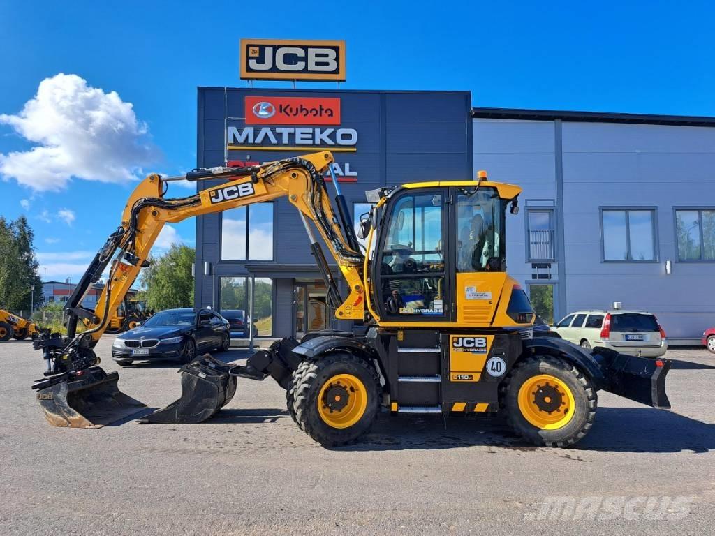 JCB Hydradig Ratiniai ekskavatoriai