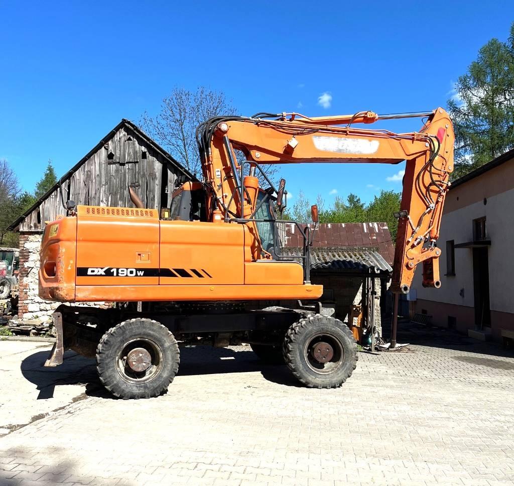 Doosan DX 190 W-3 Ratiniai ekskavatoriai