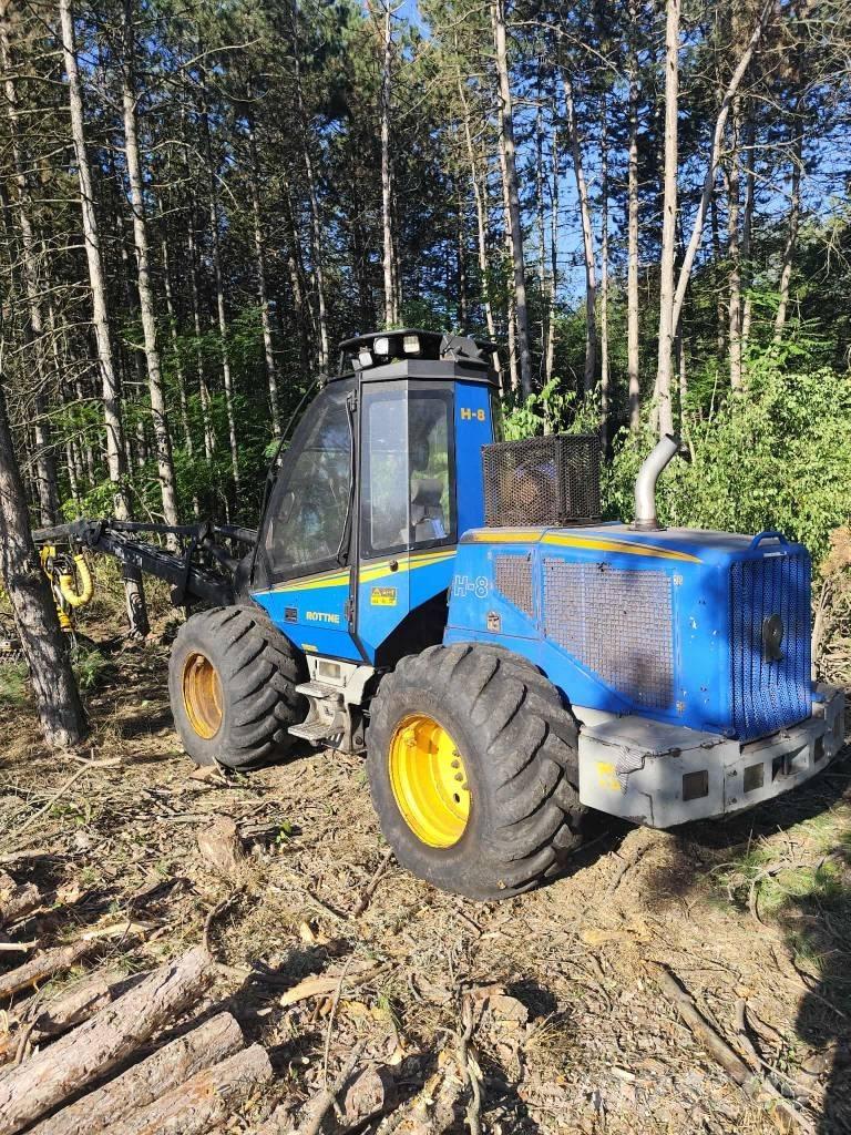 Rottne H8 Miško technika (Harvesteriai)