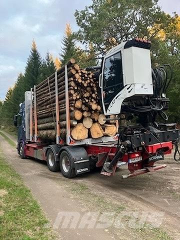 Scania R650B6X4NB Miškovežių vilkikai