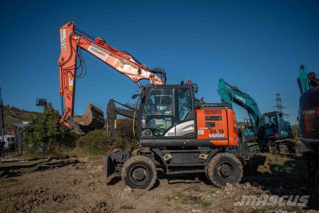 Hitachi ZX 145 Ratiniai ekskavatoriai