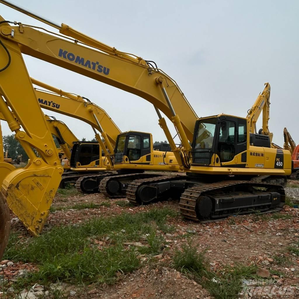 Komatsu 450 Vikšriniai ekskavatoriai