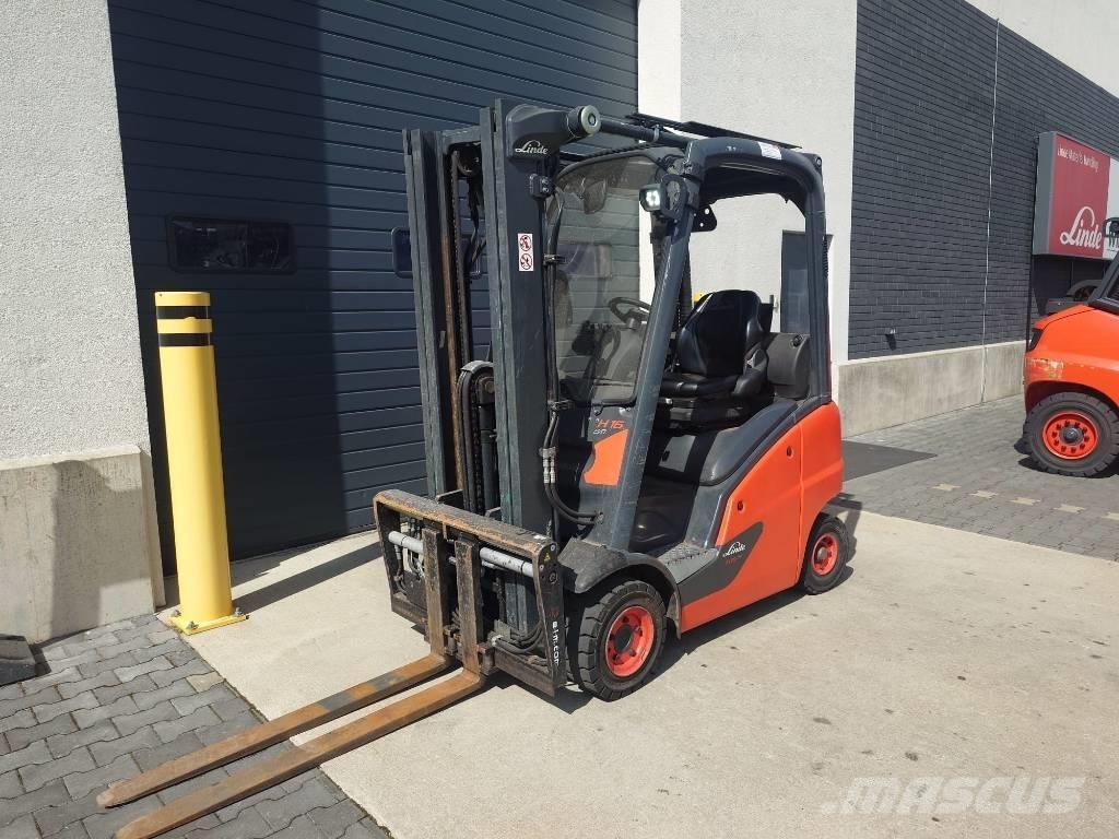 Linde H 16 T LPG (dujiniai) krautuvai