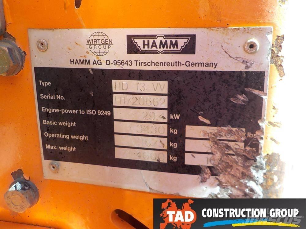 Hamm HD 13 VV Porinių būgnų volai