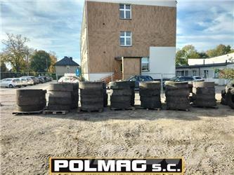 JCB full tires Padangos, ratai ir ratlankiai
