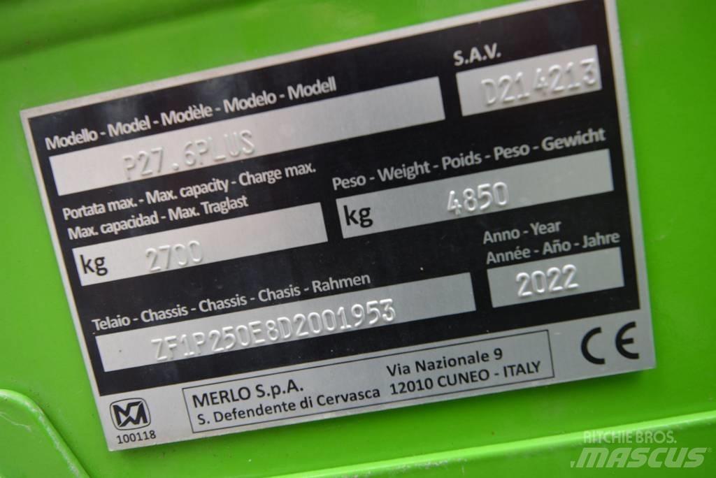 Merlo P 27.6 Plus Teleskopiniai krautuvai