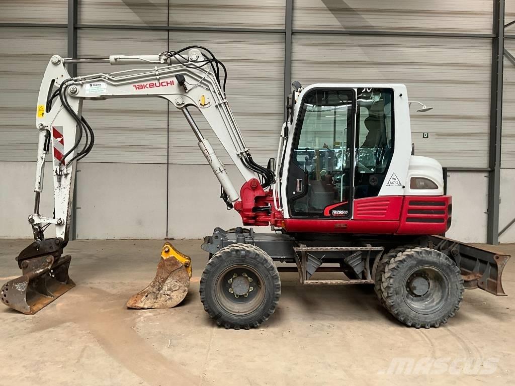 Takeuchi TB 295 W Ratiniai ekskavatoriai