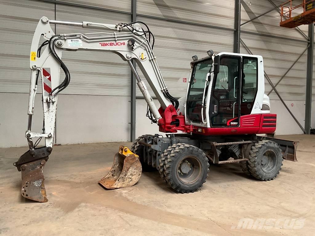Takeuchi TB 295 W Ratiniai ekskavatoriai