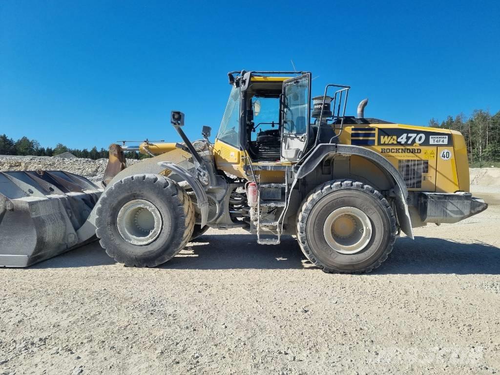 Komatsu WA 470-8 Naudoti ratiniai krautuvai
