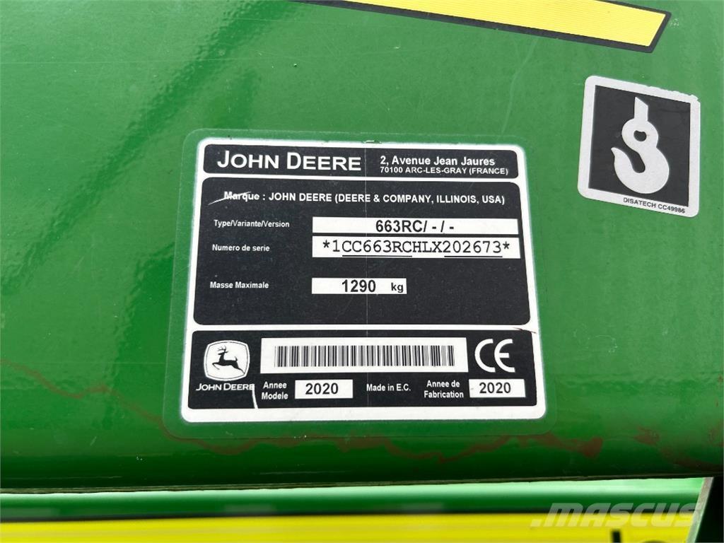 John Deere 6155M Traktoriai