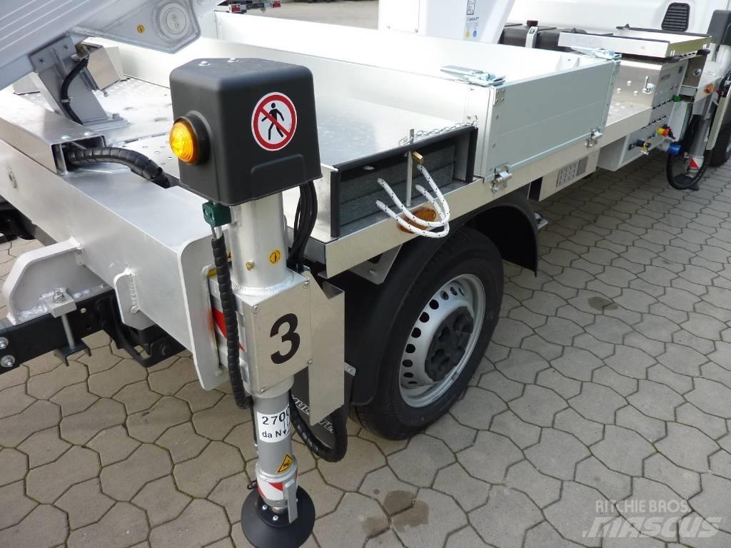 Multitel MTE 270 EX Ant vilkikų montuojamos kėlimo platformos