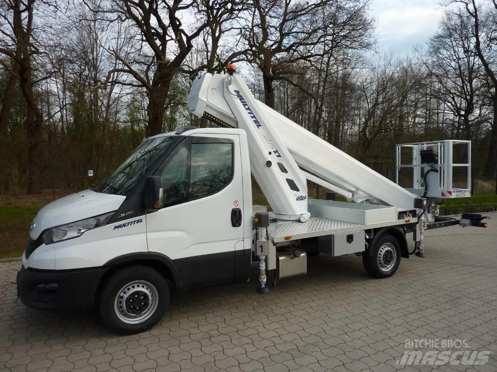 Multitel MTE 270 EX Ant vilkikų montuojamos kėlimo platformos