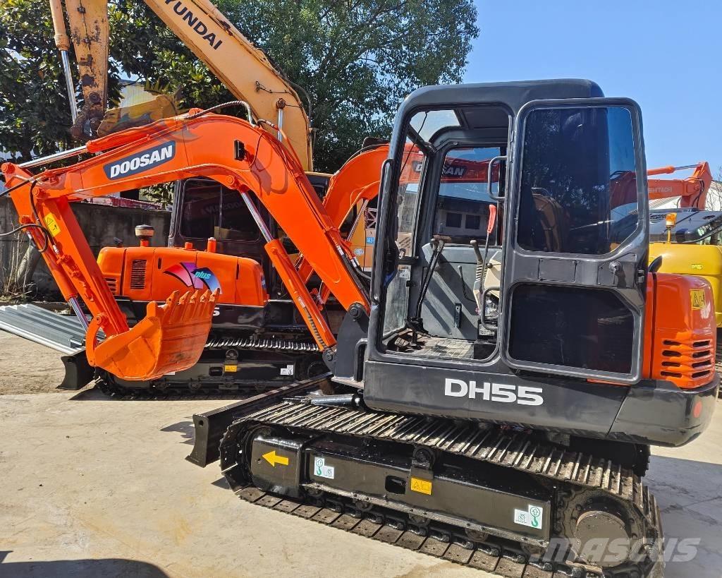 Doosan DH 55 Mini ekskavatoriai < 7 t