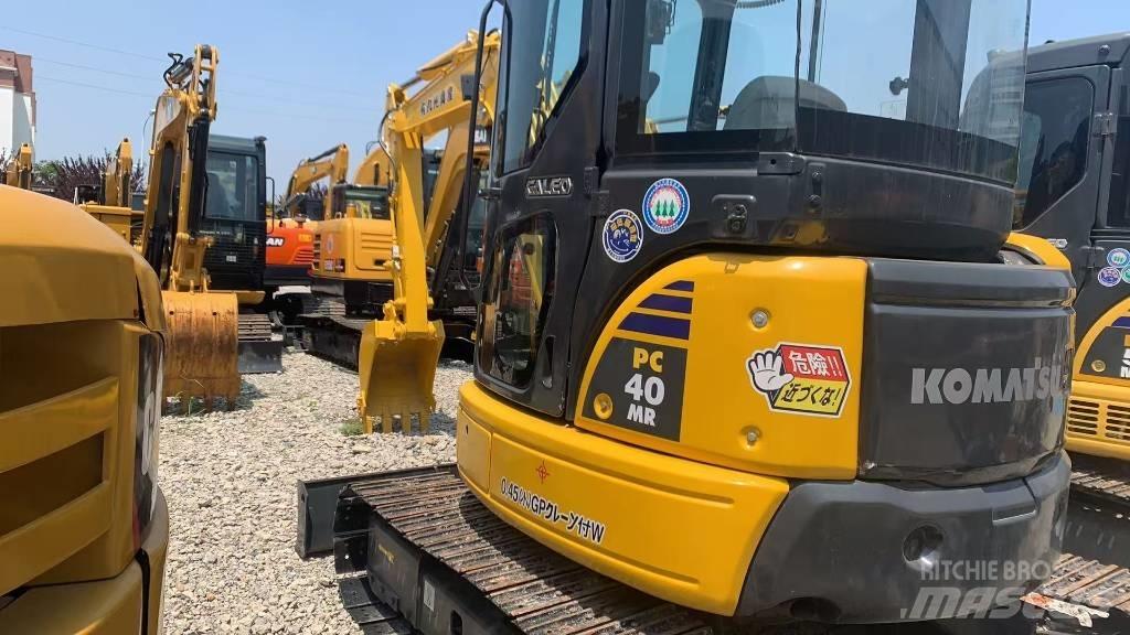 Komatsu PC 40 MR Vikšriniai ekskavatoriai