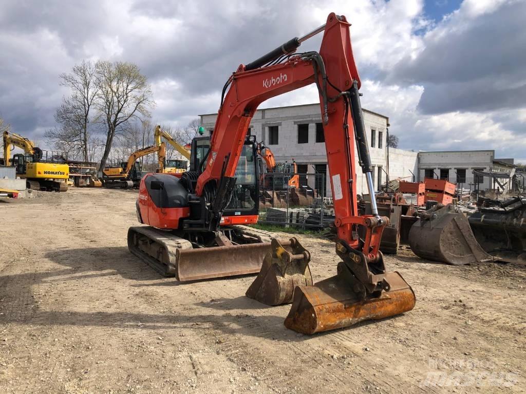 Kubota KX 080-4 Vikšriniai ekskavatoriai