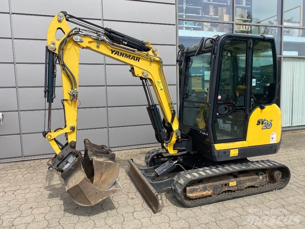 Yanmar SV 26 Mini ekskavatoriai < 7 t