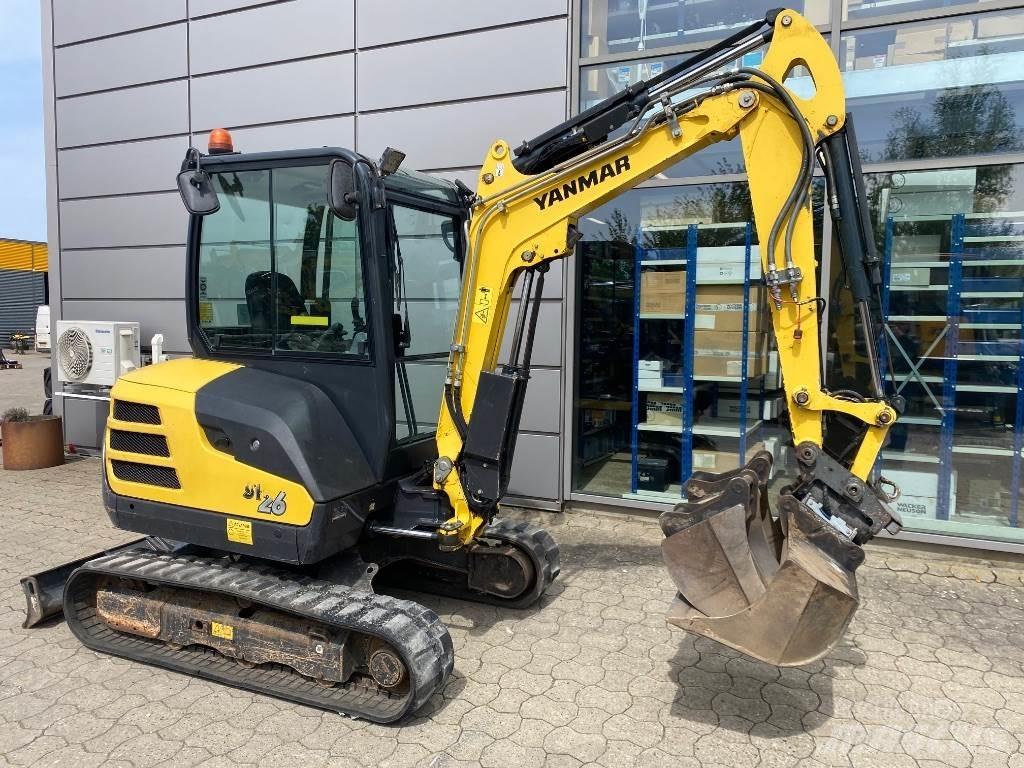 Yanmar SV 26 Mini ekskavatoriai < 7 t