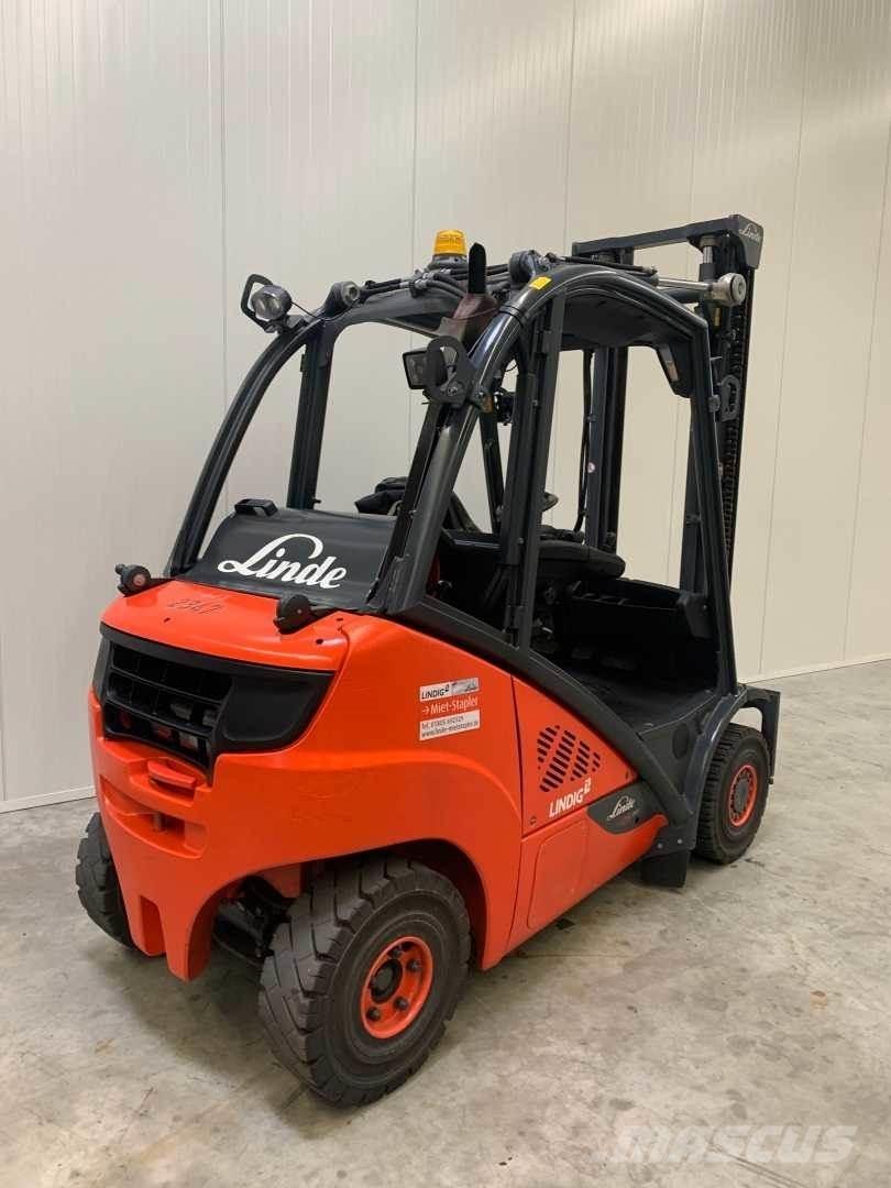 Linde H25T LPG (dujiniai) krautuvai