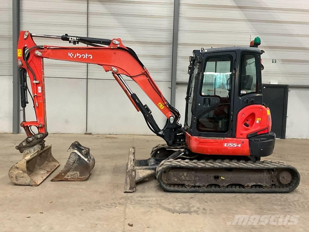 Kubota U 55-4 Mini ekskavatoriai < 7 t
