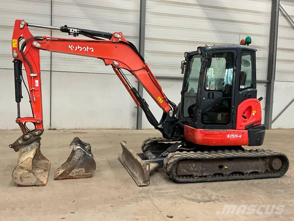 Kubota U 55-4 Mini ekskavatoriai < 7 t