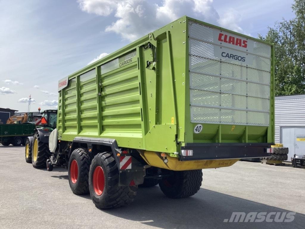 CLAAS Cargos 8500 Savikrovės priekabos
