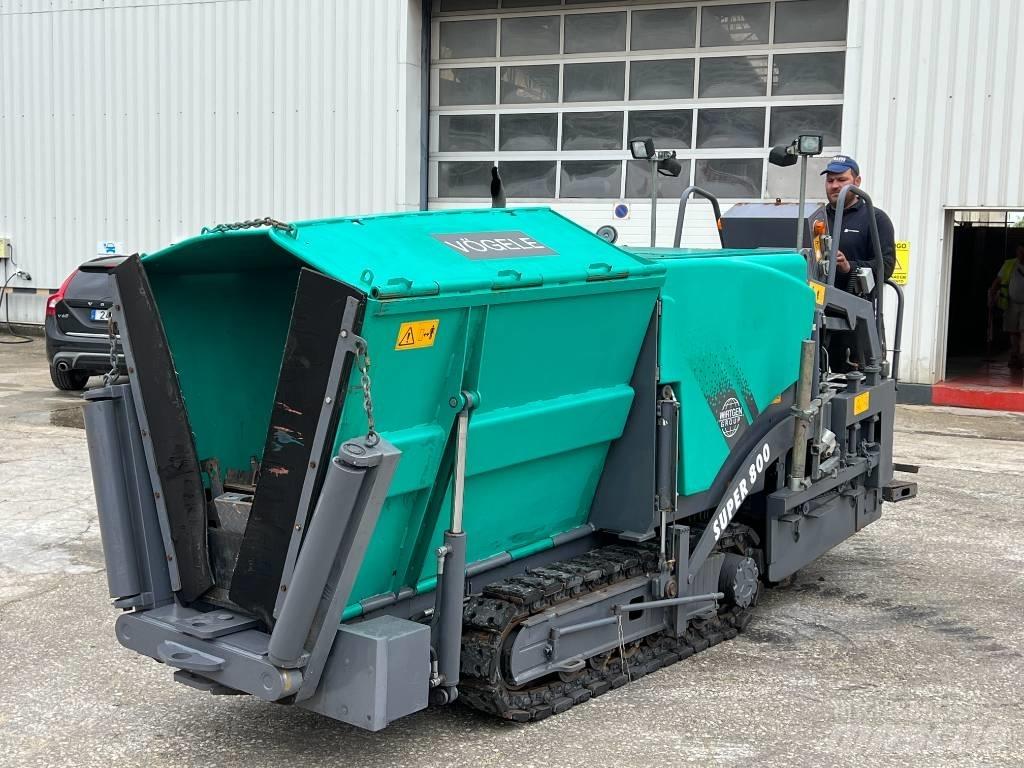 Vögele Super 800 Asfalto klotuvai