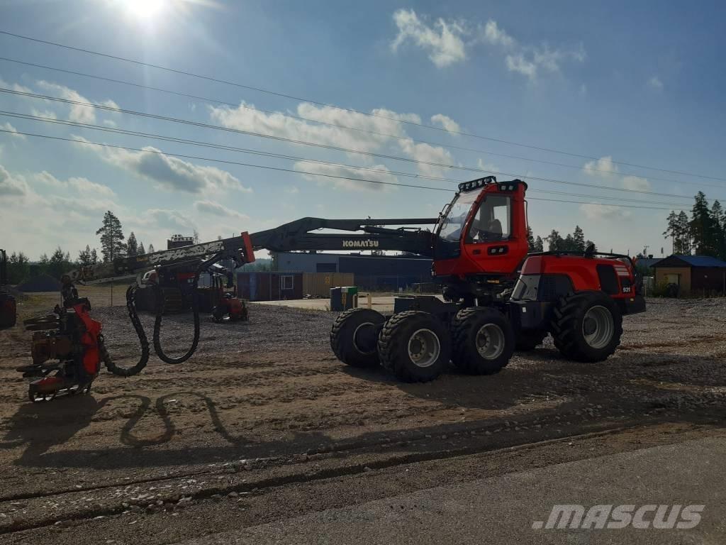 Komatsu 931.2 Miško technika (Harvesteriai)