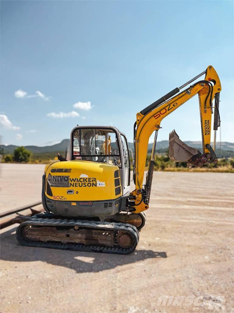 Wacker Neuson 50 Z3 Mini ekskavatoriai < 7 t