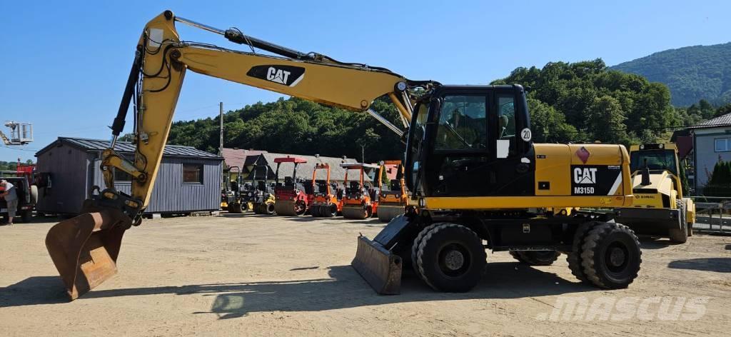 CAT M 315 D Ratiniai ekskavatoriai