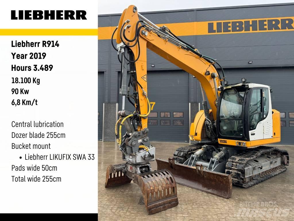 Liebherr R914 Vikšriniai ekskavatoriai