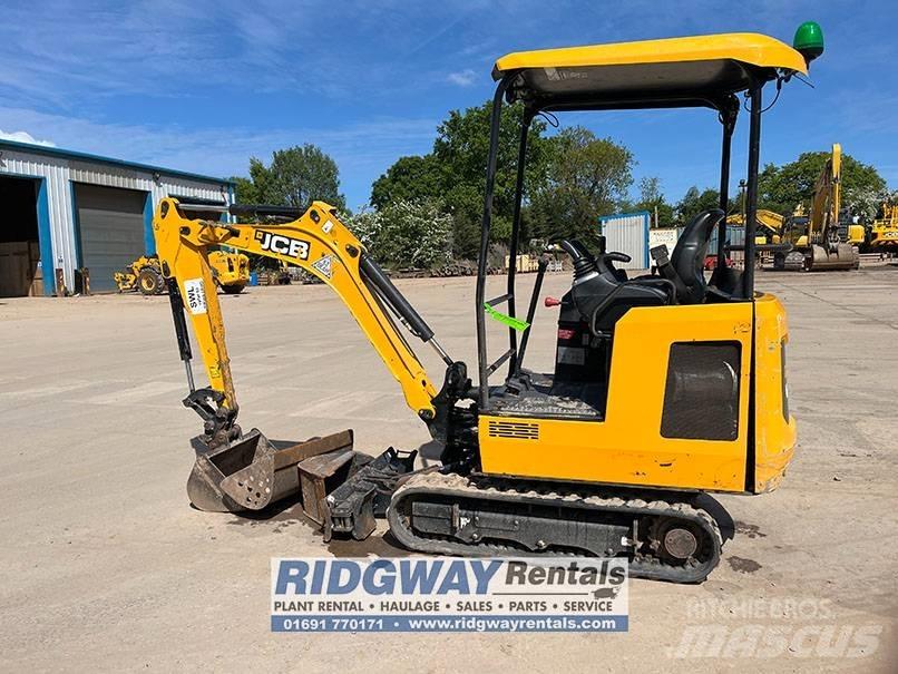 JCB 16 C-1 Mini ekskavatoriai < 7 t