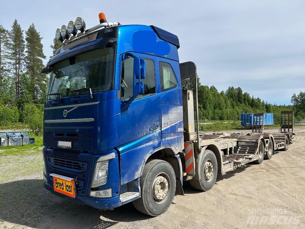 Volvo FH 500 Miško mašinų transportavimo sunkvežimiai