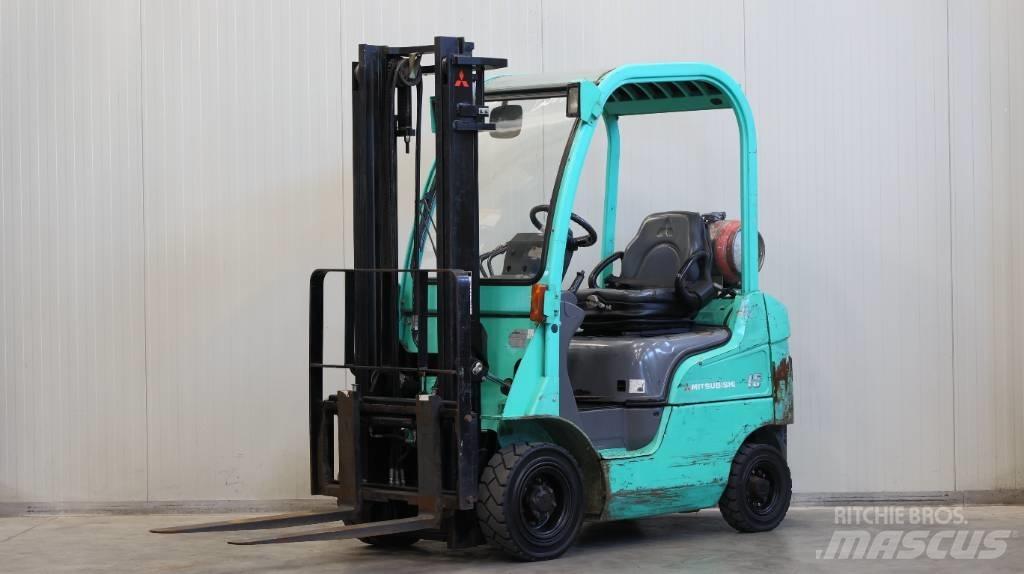 Mitsubishi FG 15 N LPG (dujiniai) krautuvai