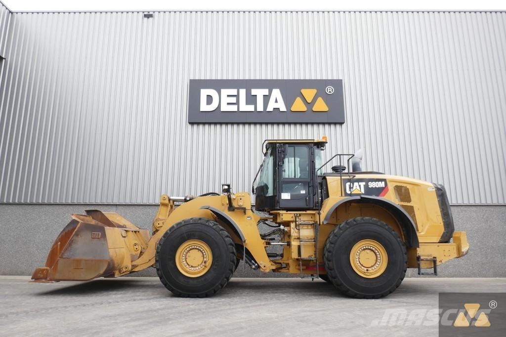 CAT 980M Naudoti ratiniai krautuvai