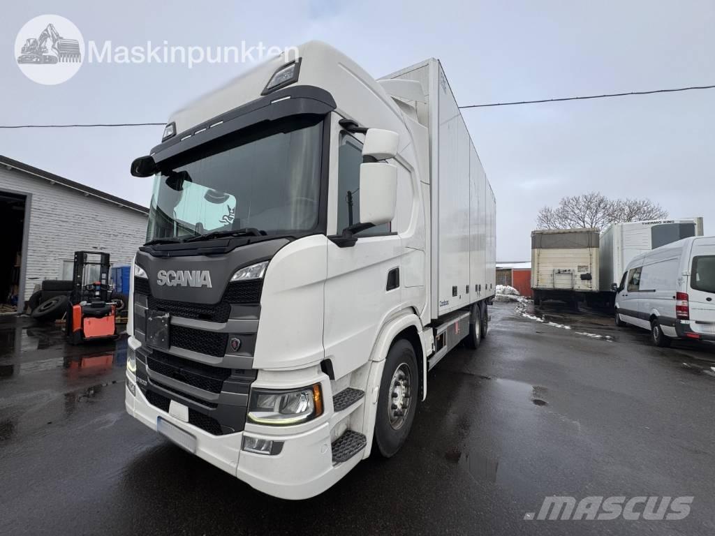 Scania G 500 Sunkvežimiai su dengtu kėbulu