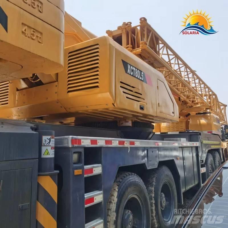 XCMG xct80l5 Visureigiai kranai