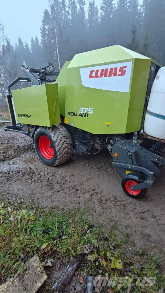 CLAAS 375 Uniwrap Ritinių presai