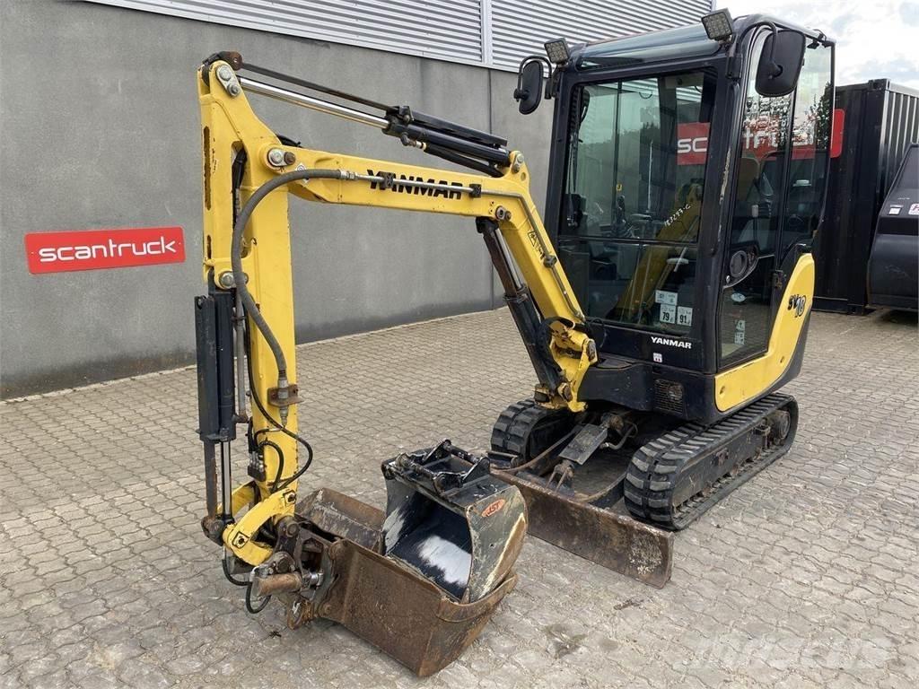Yanmar SV18 Ratiniai ekskavatoriai
