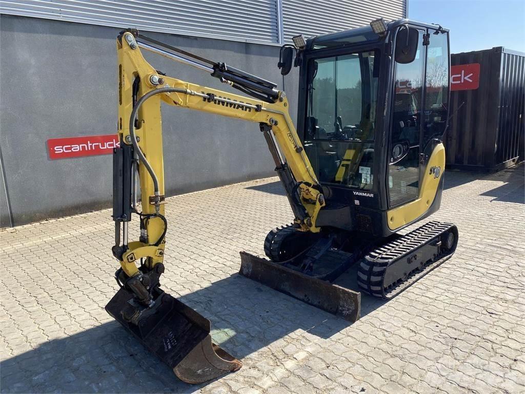 Yanmar SV18 Ratiniai ekskavatoriai