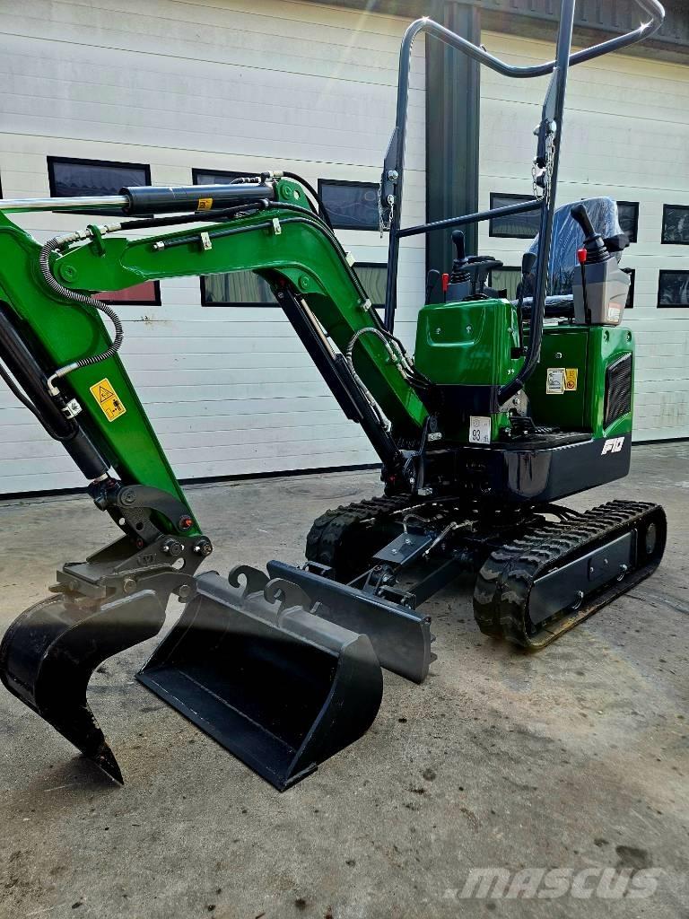 Aameck F10 Mini ekskavatoriai < 7 t